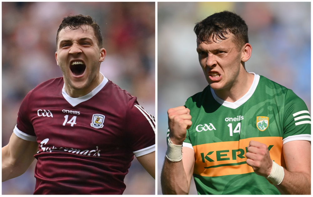 The breakdown is seven for Kerry, five for Connacht champions and beaten All-Ireland finalists Galway, two for Ulster champions Derry and one for Delaney Cup champions Dublin.  PIC: Sportsfile