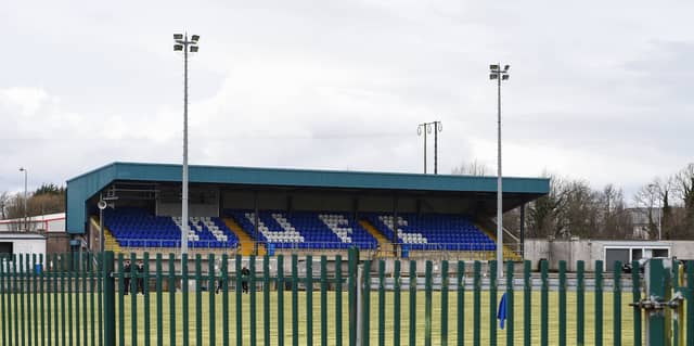 Monaghan United's home ground at Gortakeegan. Photo: Sportsfile