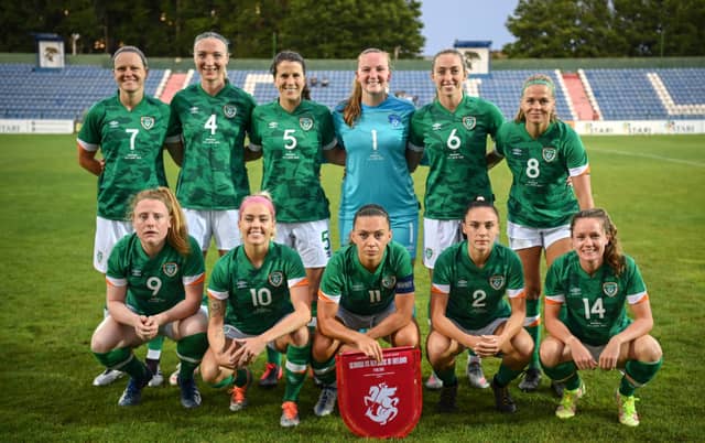The Republic of Ireland women's national team have achieved their highest ever FIFA Women's World Ranking position (26th in the world). PIC: Sportsfile