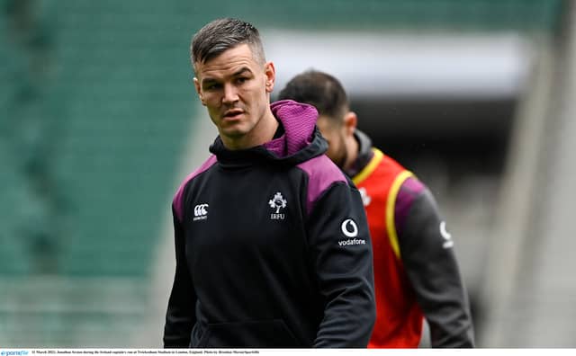 Johnny Sexton returns to the starting XV PIC: Sportsfile