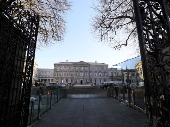 Leinster House, Dublin, the seat of the Oireachtas, the parliament of Ireland