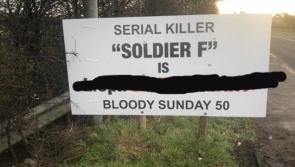 Soldier F accused of murdering two people on Bloody Sunday named 