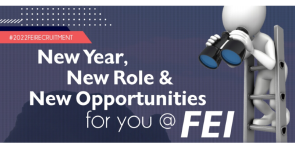New Year, New Role and New Opportunities for you at FEI
