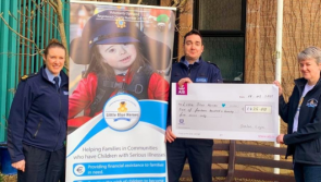 Buncrana Garda raises over €1,400 for Little Blue Heroes