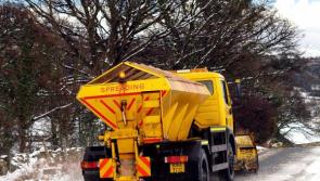 Council gritters are out in action tonight

