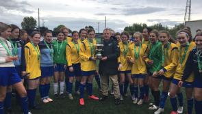 Watch: Scenes as Scoil Mhuire  lift FAIS Junior Girls  U-17 National Cup 