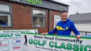 Fundraising Ballyliffin golf classic teeing off