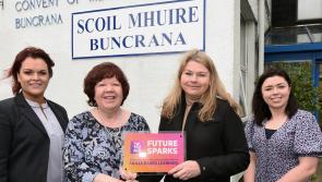 Scoil Mhuire bright sparks win AIB award