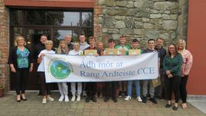 Gallery: Coláisti Chineál Eoghain pupils receive their Leaving Cert results