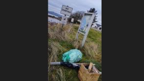 Shocking dumping of rubbish right beside 'no dumping' sign at Donegal beach 



