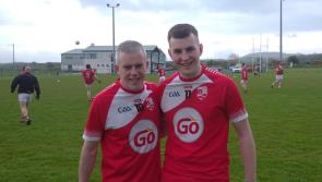 Father and son combination line out for Naomh Colmcille against Candonagh