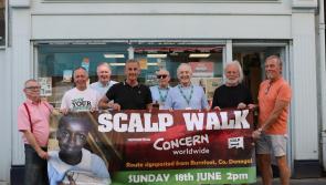 Public urged to take part in annual Scalp Mountain Walk in aid of  Concern Worldwide
