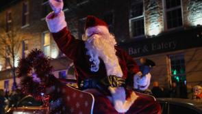 In pictures:  Festive cheer in Moville as Christmas tree lights are turned on
