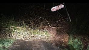 National: Heavy rain wreaks havoc as terrifying mudslide leaves road impassable