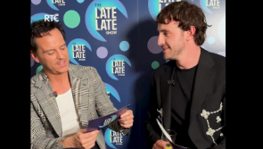 National: WATCH: Behind the scenes clip from RTE Late Late recreates Paul Mescal's famous ad for sausages