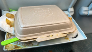 National: Irish Rail commuters disgusted as they find old curry chips left on morning train
