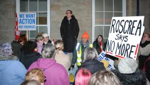 National: Women in Roscrea protest after alleged incident involving local mother and her children