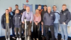 Moville GAA Club cut the ribbon on new community gym facility at Carrick Field
