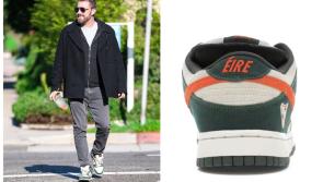 National: Ben Affleck sports rare sneaker paying tribute to 1916 Rising