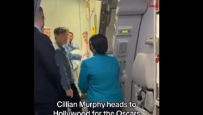 National: WATCH: Cillian Murphy boards Aer Lingus flight bound for the Oscars 