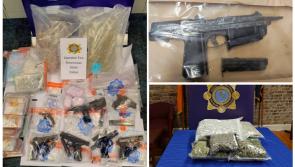 Gardaí seize ten guns, over €5m worth of drugs and cash in series of Dublin raids 
