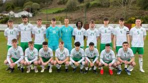 Oisin Cooney saves penalty in Ireland Schoolboys' win over Wales