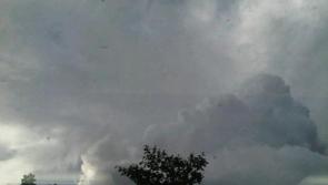 Donegal showers to become heavy with a chance of isolated thunderstorms 