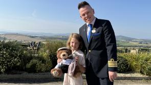 Little Donegal girl reunited with teddy bear lost at sea