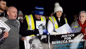 Buncrana protest  demands ‘accountability and justice’ over Rebecca Browne’s death

