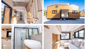 PICTURES: Fancy owning a beautifully crafted tiny home on wheels for under €65,000?