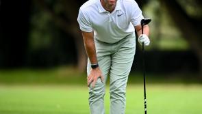 National: You can move now!' Rory McIlroy's ball lands in spectator's lap			