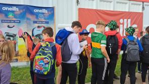 WATCH: Huge queues for the O'Neills GAA tent at Ploughing 2022