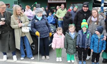In pictures: Hundreds line the streets of Moville for St Patrick’s Day parade