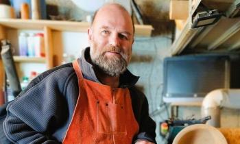 Watch: Shaped by wood, moved by music: Clonmany woodturner and musician Brian Doyle 