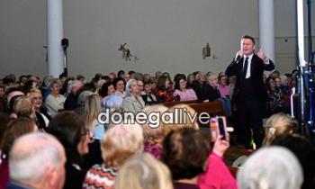 In pictures: Michael English in Burt for St Aengus&rsquo; Church fundraiser