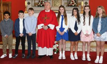 In pictures: Children from schools in the Malin parish make their confirmations