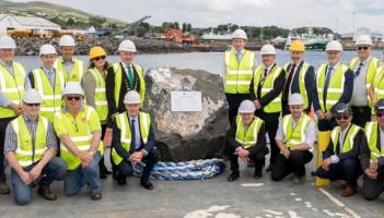 €18 million Greencastle Greencastle Harbour Breakwater project up and running