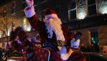 In pictures: Festive cheer in Moville as Christmas tree lights are turned on