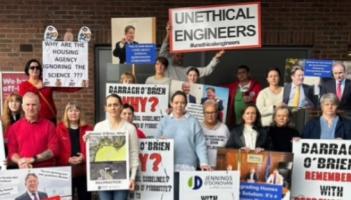 Defective concrete homeowners holding Dublin protest over downgrade decisions