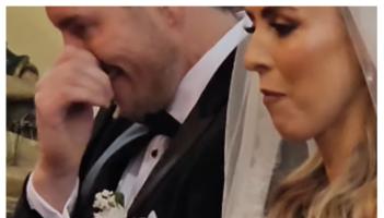 WATCH: Hilarious moment Irish wedding goes viral as unexpected guest appears in church