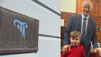 Introducing Buncrana&rsquo;s newest [and youngest] solicitor to court, 5-year-old Rigan!
