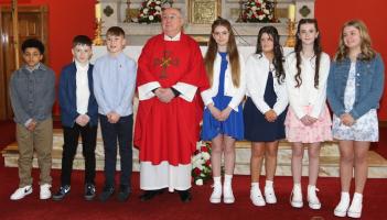 In pictures: Children from schools in the Malin parish make their confirmations