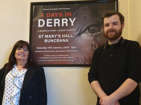 Acclaimed Bloody Sunday play coming to Buncrana after sell-out run in Derry