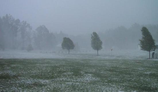 Showers turning heavy in Donegal for a time this morning with hail possible