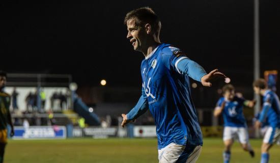 Conor Tourish wonderstrike gives Finn Harps their first win of the season at home