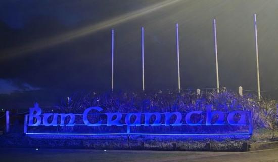 Buncrana's iconic locations turn blue to mark&nbsp;World Autism Month