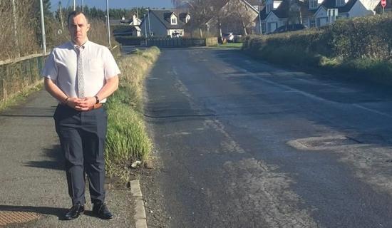 Bradley welcomes publication of map and route for Buncrana&rsquo;s Aghilly Road project
