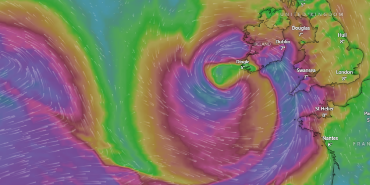 Met &Eacute;ireann issues weather warning with two counties braced for brutal conditions