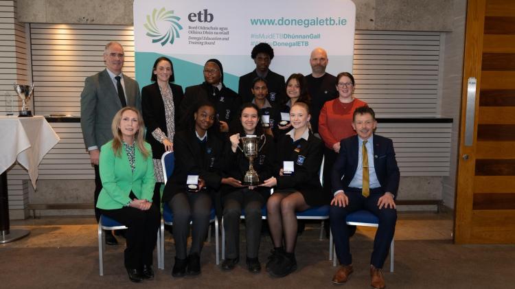 Errigal College wins Donegal Education and Training Board Senior Debate Forum Cup