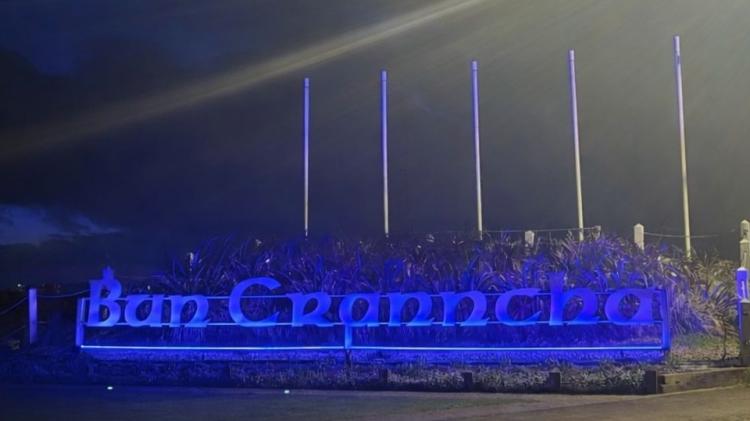 Buncrana's iconic locations turn blue to mark&nbsp;World Autism Month